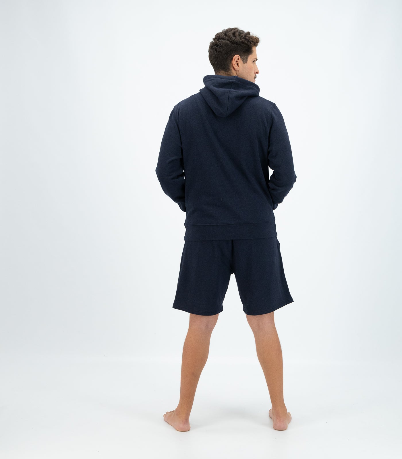 Bhumi Organic Cotton - Men's Shorts - Navy Melange