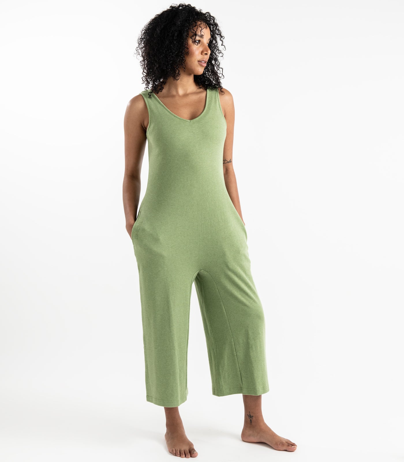 Organic Cotton Jersey Knit Jumpsuit Bhumi Fairtrade Organic Cotton Sleepwear