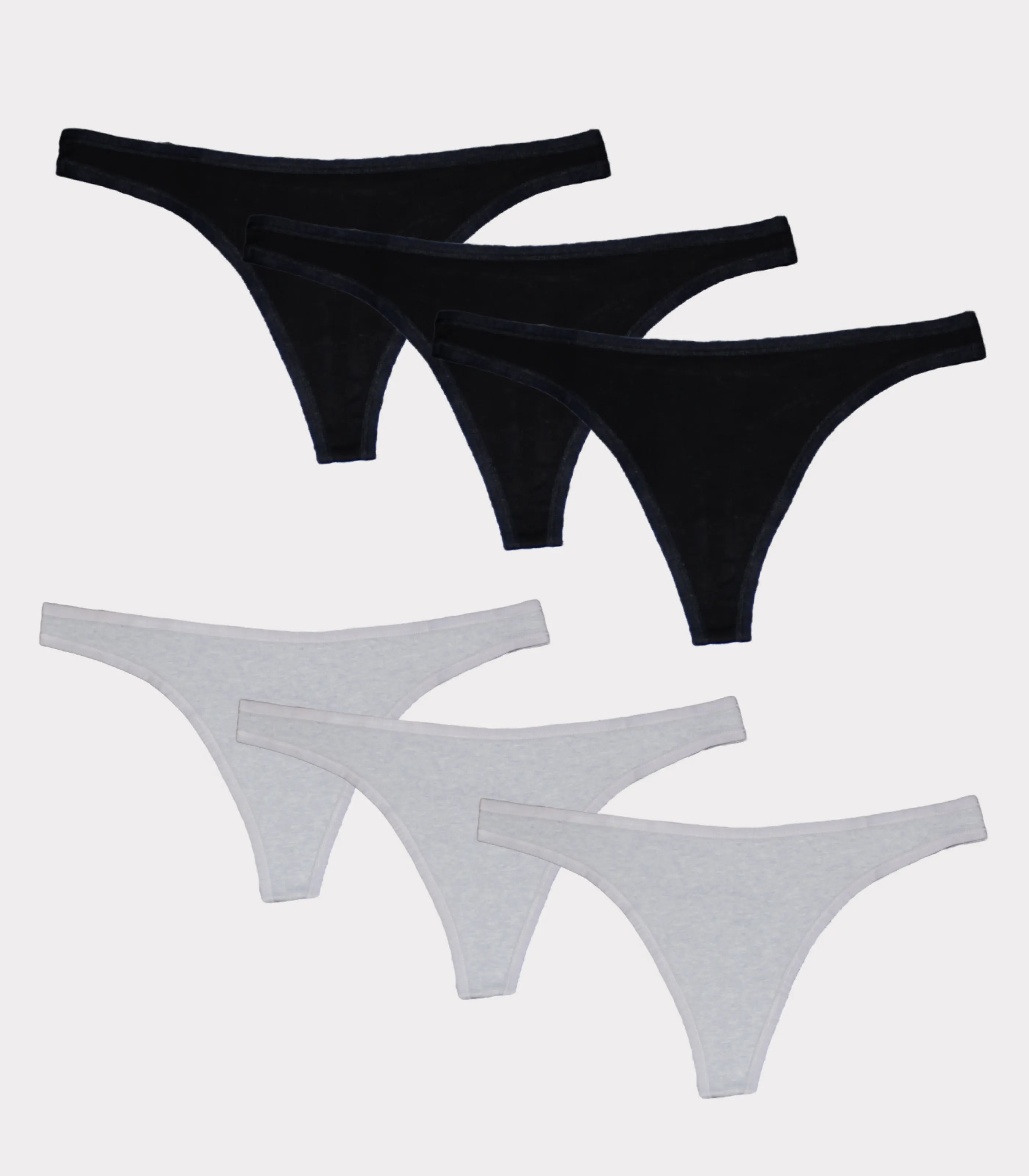 6 X Bonds Womens Ladies Hip Refined Cotton G String Gstring Underwear White  G-String - Onceit