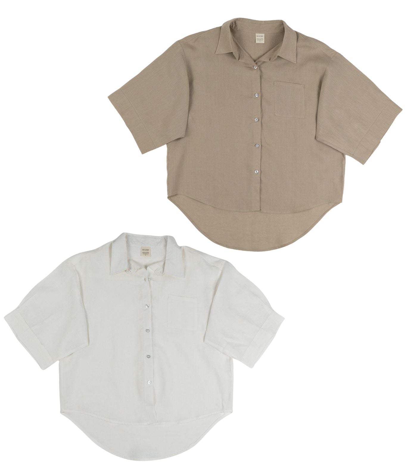 Organic Linen Lounge Shirt (2 Pack)