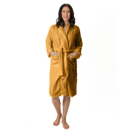 Bhumi Organic Cotton - Spa Robe - Golden Turmeric