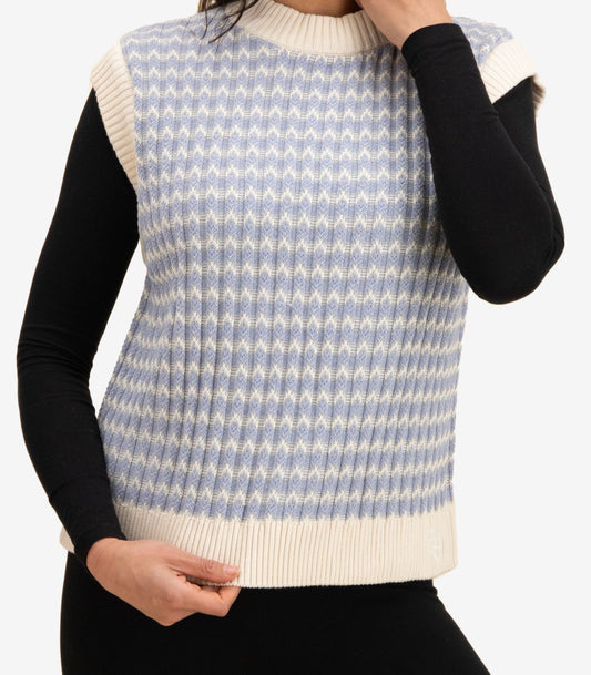 Bhumi Organic Cotton - Knit Vest - Cream