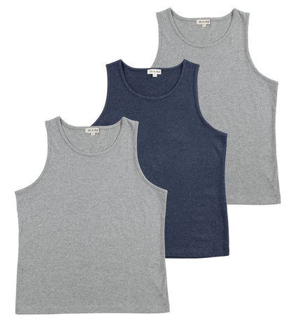 Bhumi Organic Cotton - Men’s Tank Top (3 Pack) - New Arrival