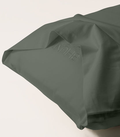Bhumi Organic Cotton - Sateen Sheet Set - Eucalyptus