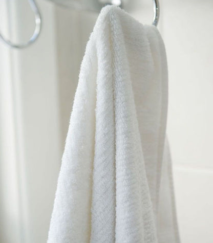 Bhumi Organic Cotton - Twill Bath Towel - White