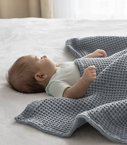 Baby Waffle Blanket Bundle - Last Chance