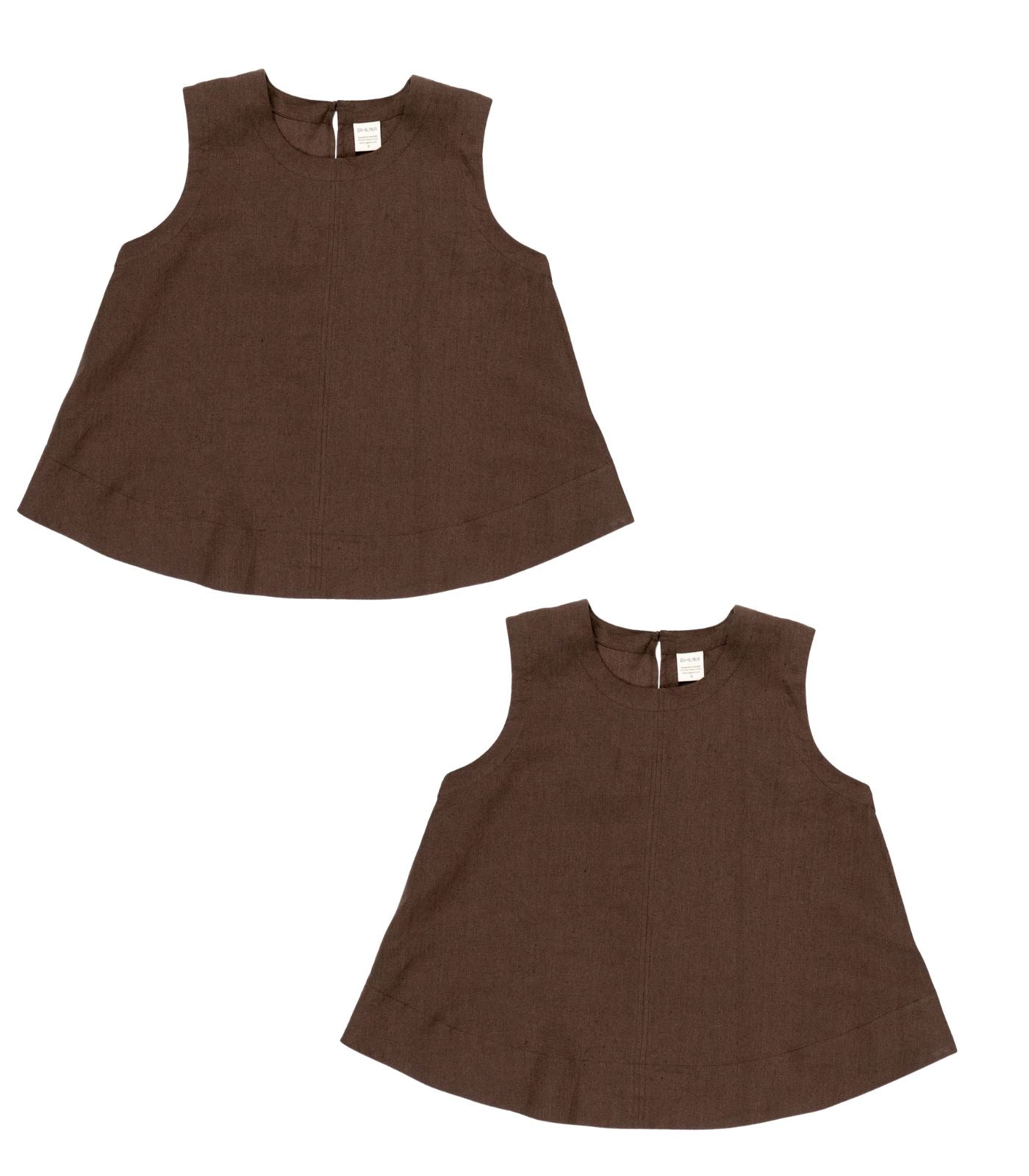 Linen Sleeveless Lounge Shirt (2 Pack)