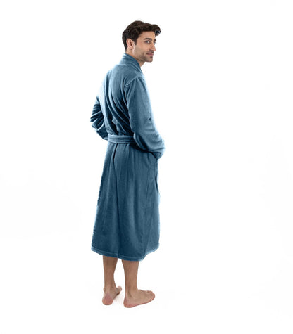 Bhumi Organic Cotton - Spa Robe - Indian Teal