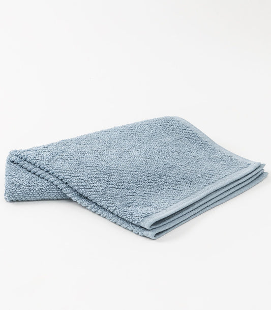 Bhumi Organic Cotton - Twill Hand Towel - Sky Blue