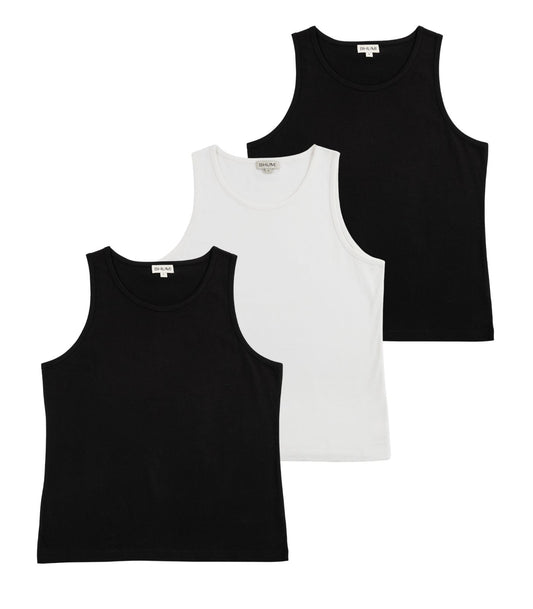 Bhumi Organic Cotton - Men’s Tank Top (3 Pack)