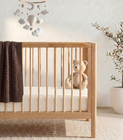 Bhumi Organic Cotton - Fitted Cot Sheet - Natural