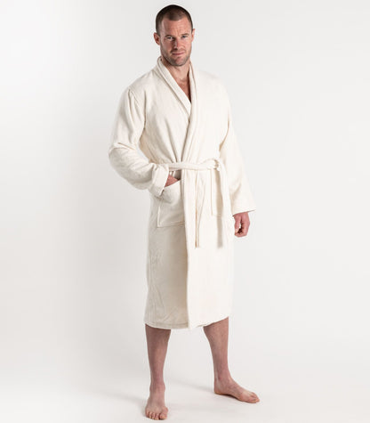 Bhumi Organic Cotton - Spa Robe - Natural