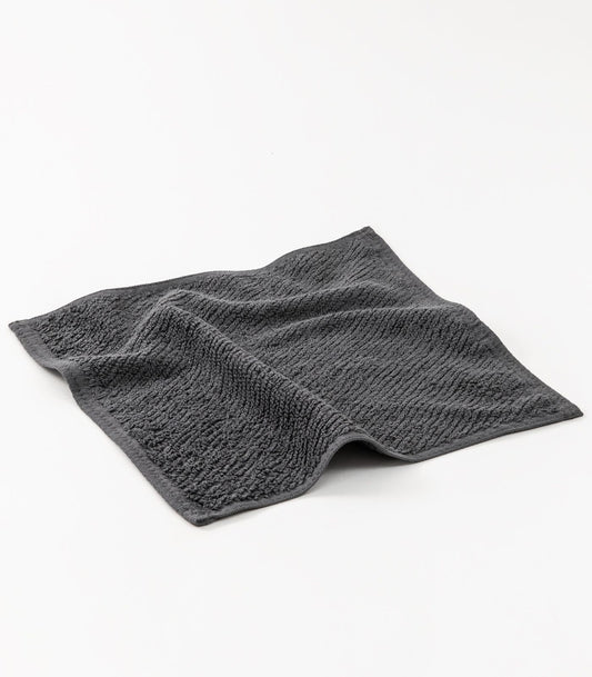 Bhumi Organic Cotton - Twill Wash Cloth - Dark Grey