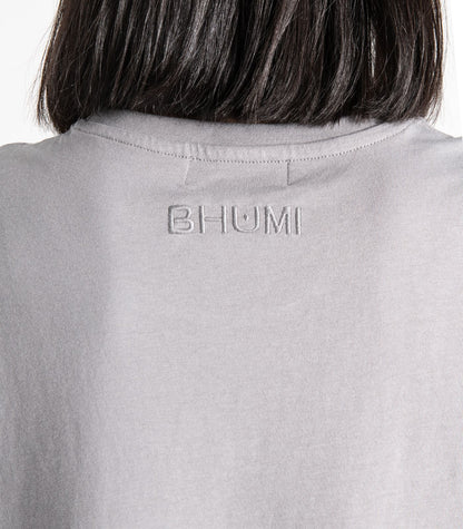 Bhumi Organic Cotton - Jersey Knit Sleep Tee - Titanium