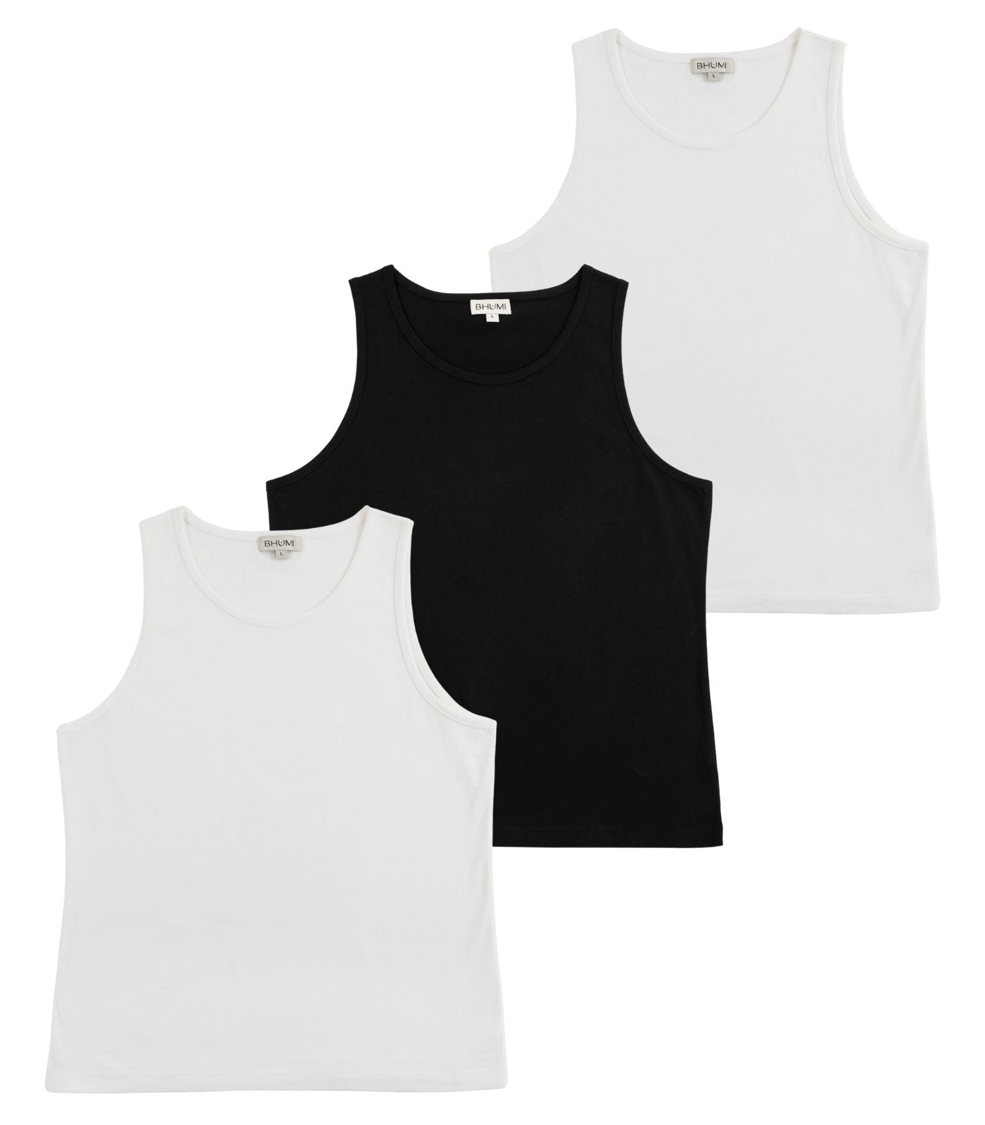 Bhumi Organic Cotton - Men’s Tank Top (3 Pack)
