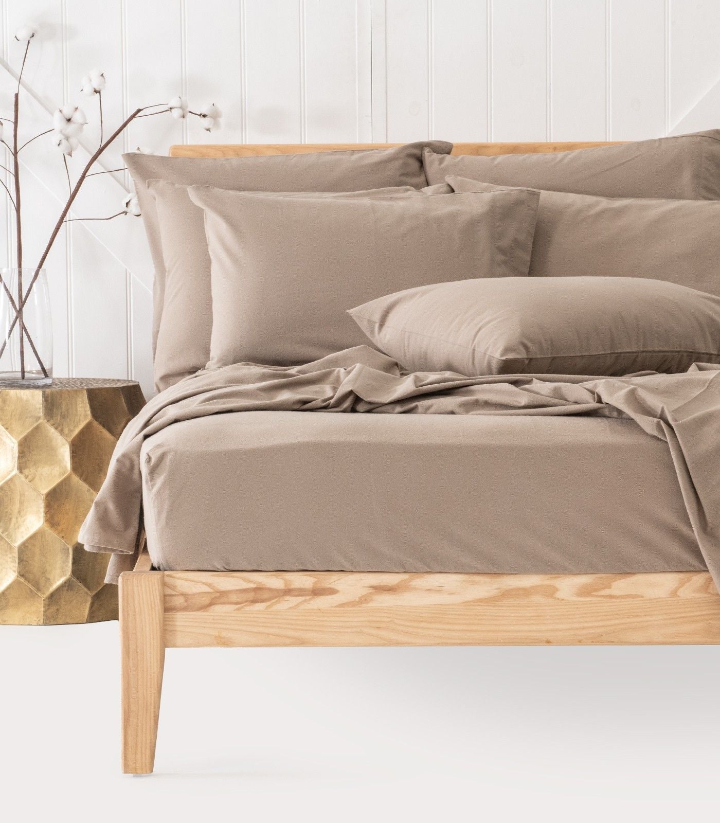 Bhumi - Organic Cotton - Starter Bundle - Golden Taupe