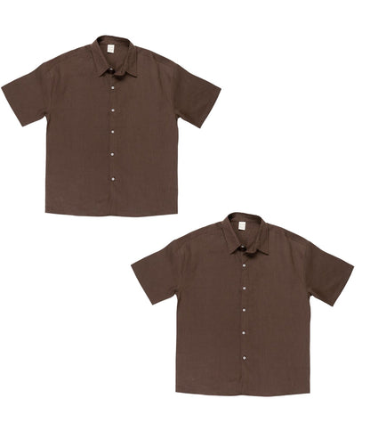 Men's Organic Linen Lounge Shirt (2 Pack)