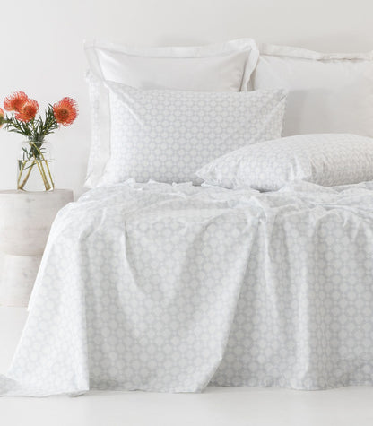 Percale Sheet Set - Limited Edition - Small Dot Blue