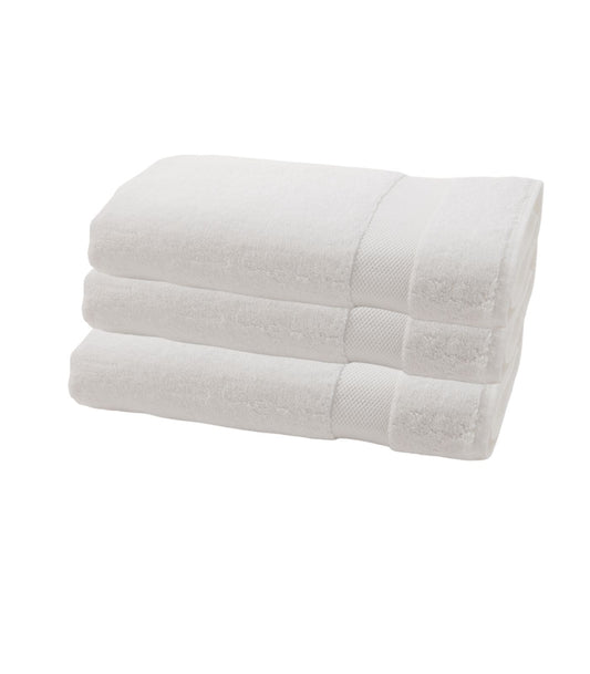 Bhumi Organic Cotton - Bath Sheet 3 Pack - White