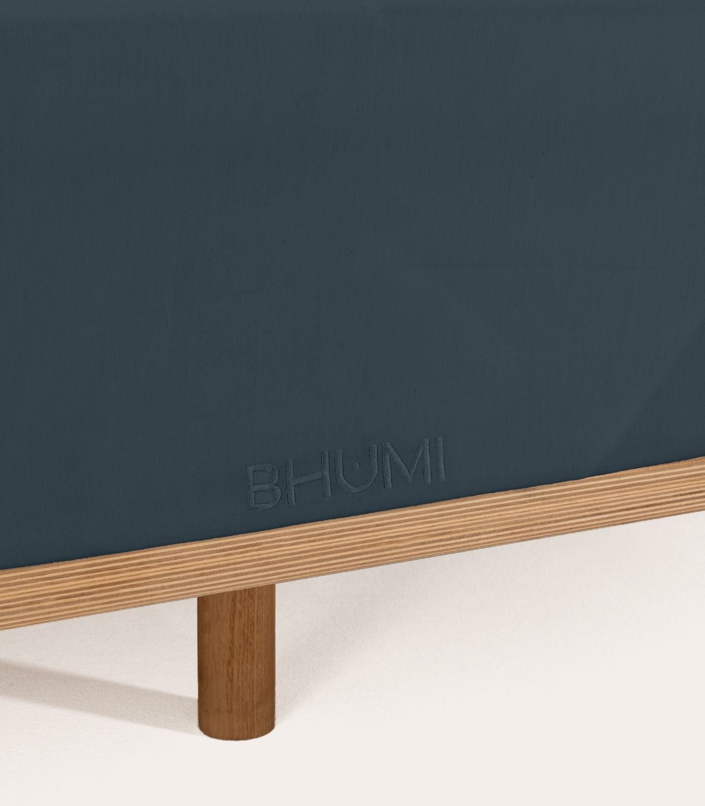 Bhumi Organic Cotton - Fitted Sheet - Orion Blue