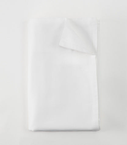 Bhumi Organic Cotton - Flat - Sateen Sheet - White