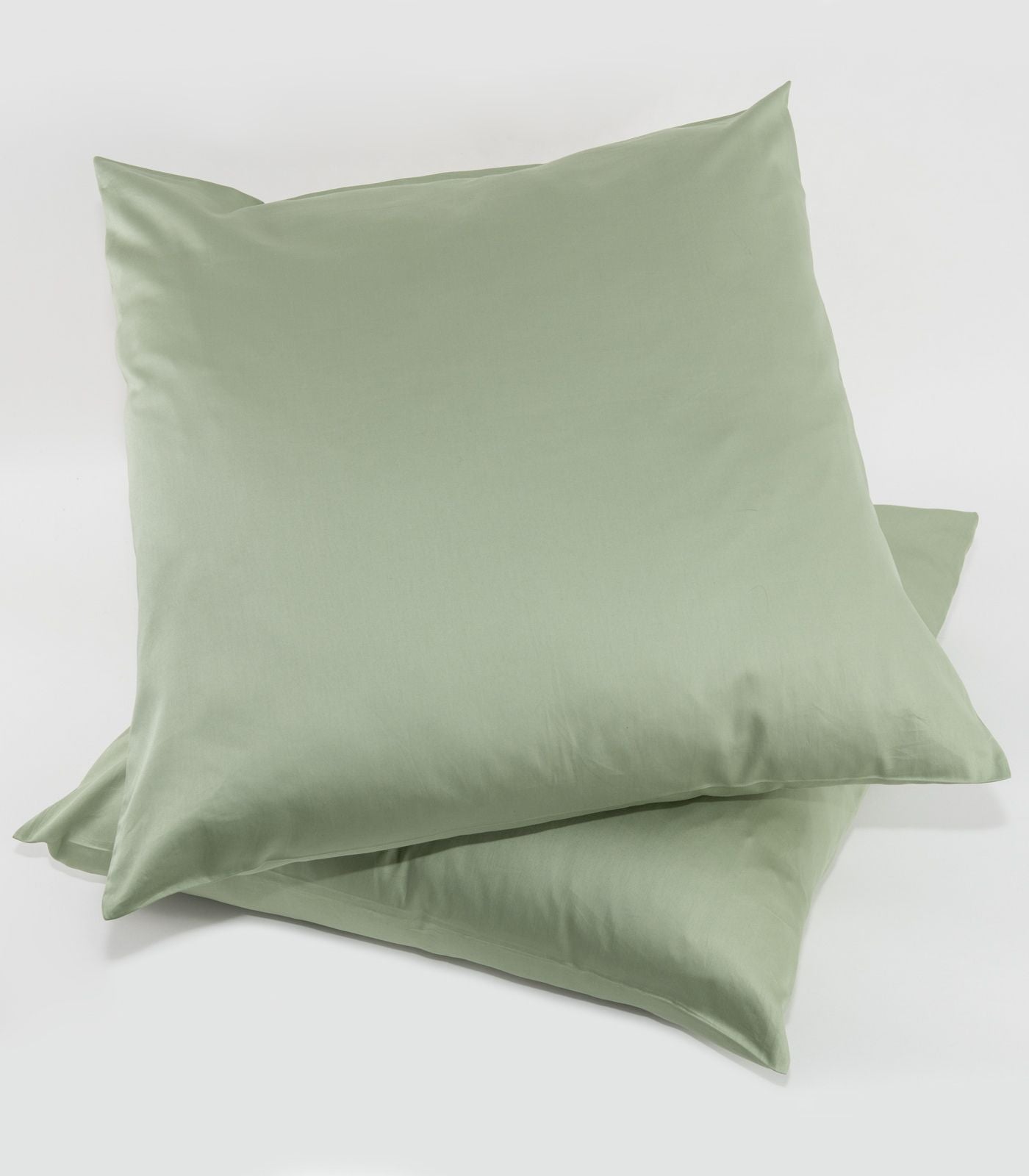 European Percale Pillow Cases - Sage
