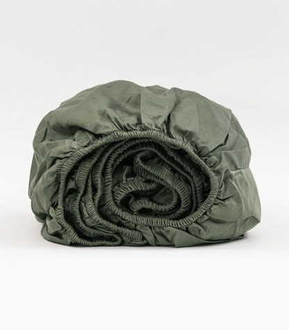 Bhumi Organic Cotton - Sateen Sheet Set - Eucalyptus