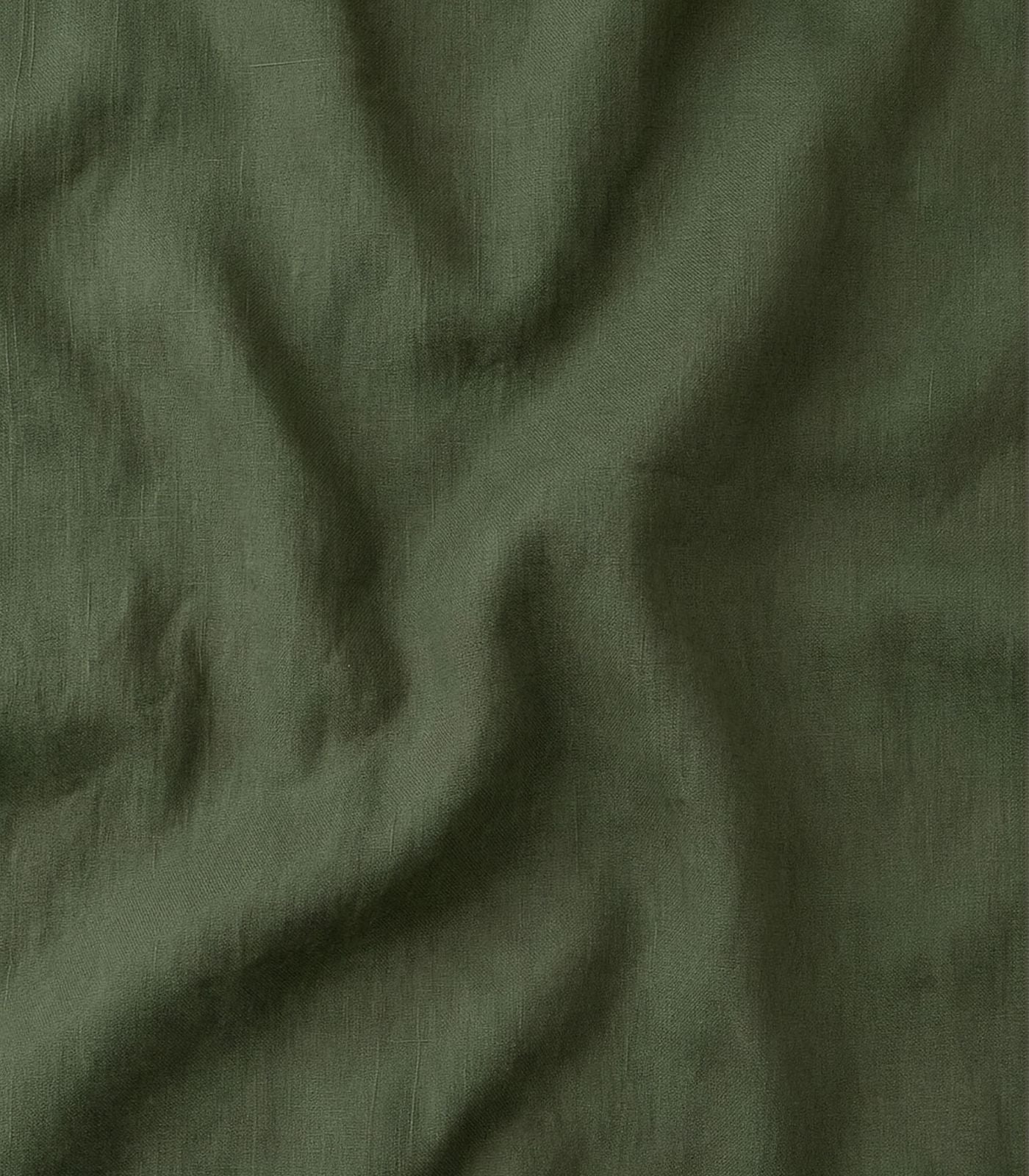 Linen Sheet Set - Bronze Green