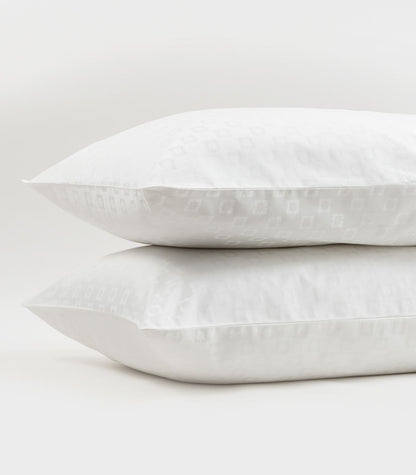Bhumi Organic Cotton - Sateen Sheet Set - Jacquard - Square Jacquard