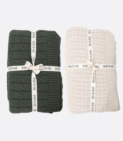 Bhumi Organic Cotton - Snuggle Up Throw Bundle - New Arrival