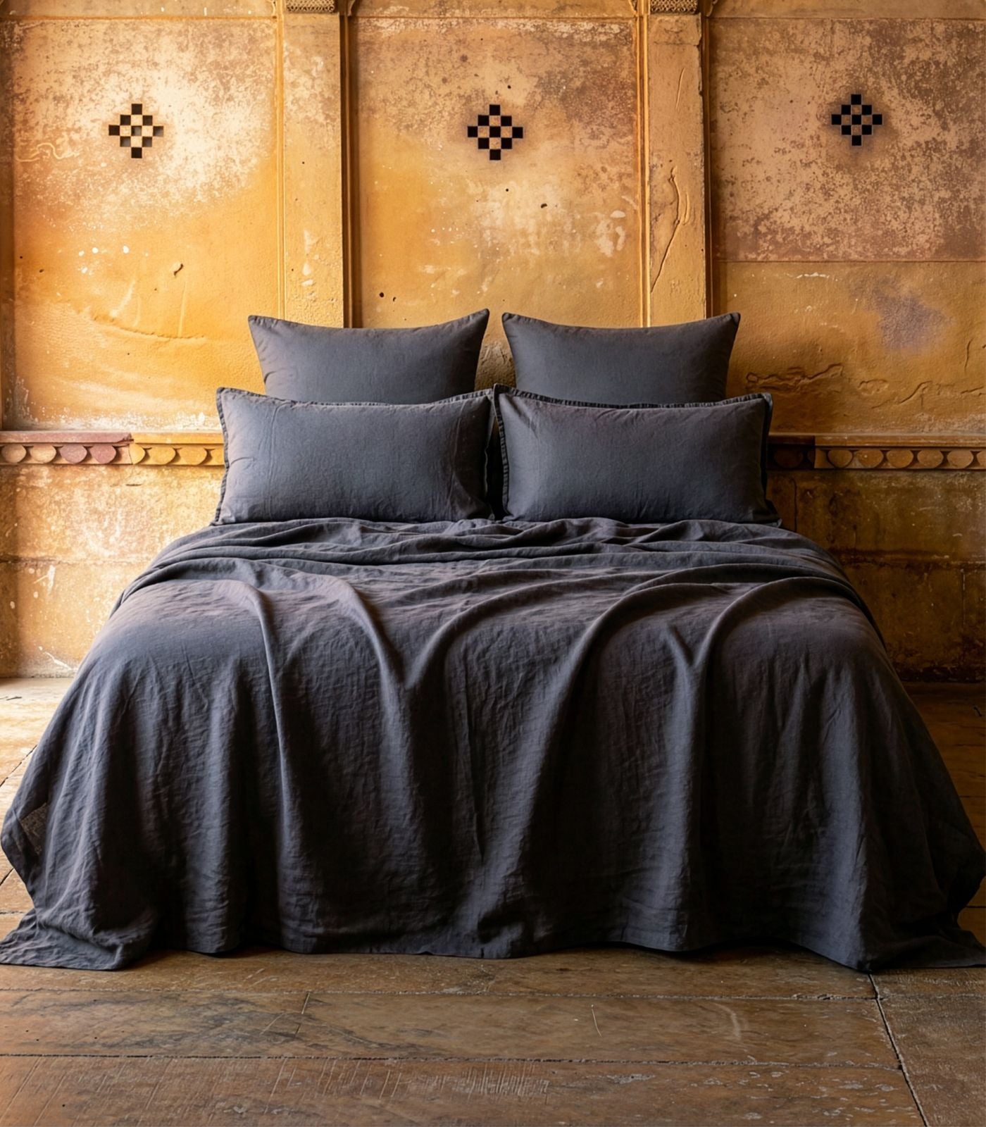 Linen Sheet Set - Ash