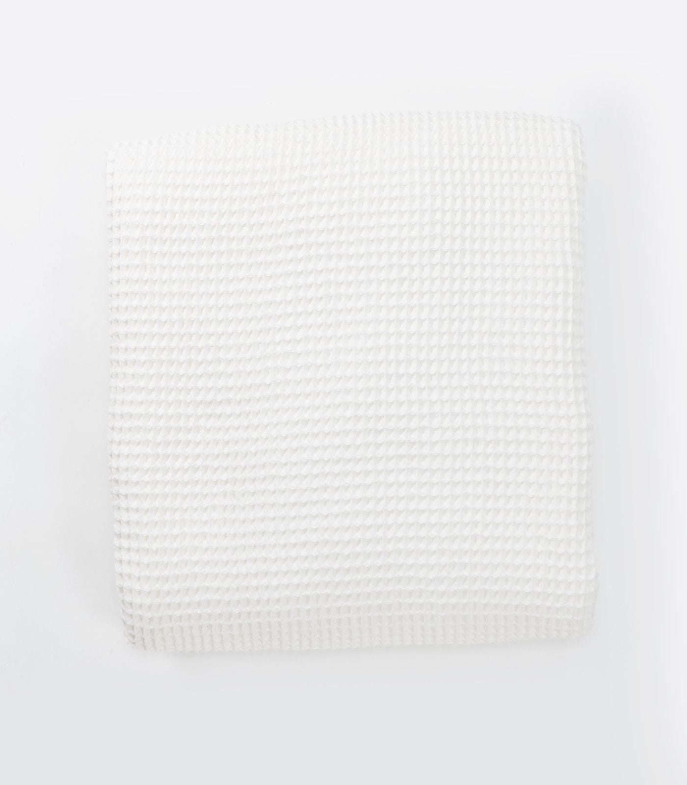 Bhumi Organic Cotton - Waffle Blanket - White