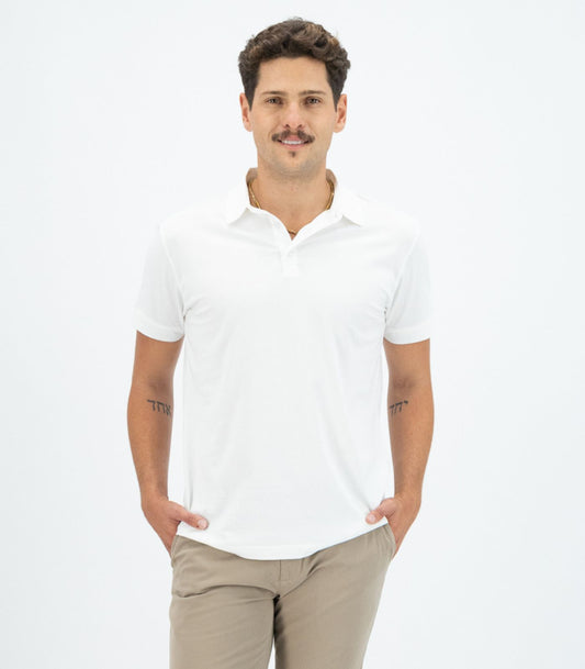 Bhumi Organic Cotton - Polo Shirt - White