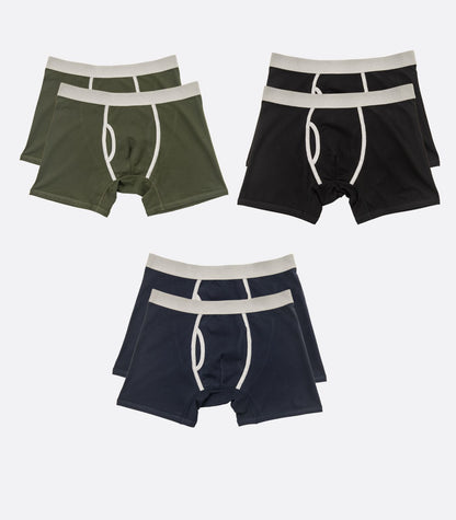 Bhumi Organic Cotton - Original Trunks (6 Pack)