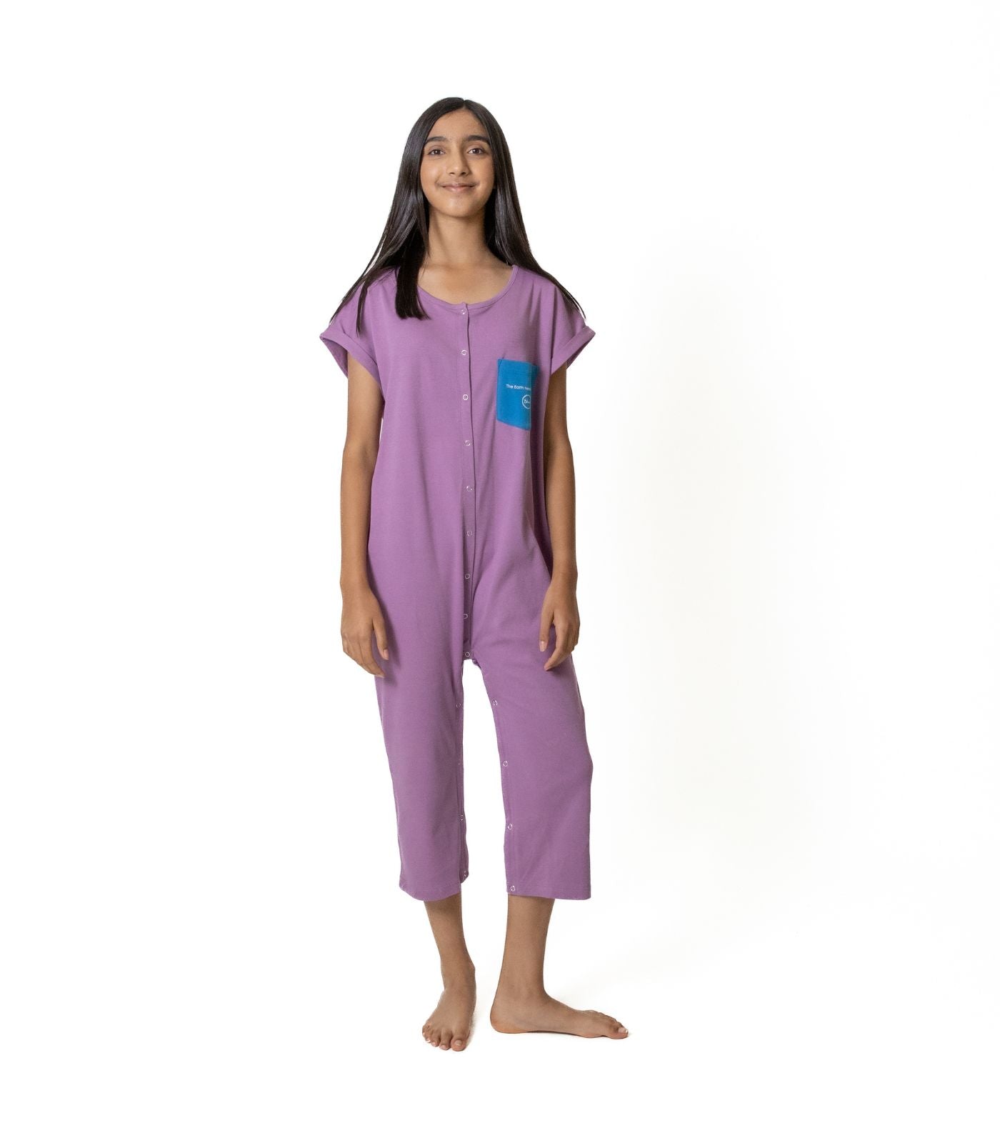 Bhumi Organic Cotton - Kids Rompers - Grape