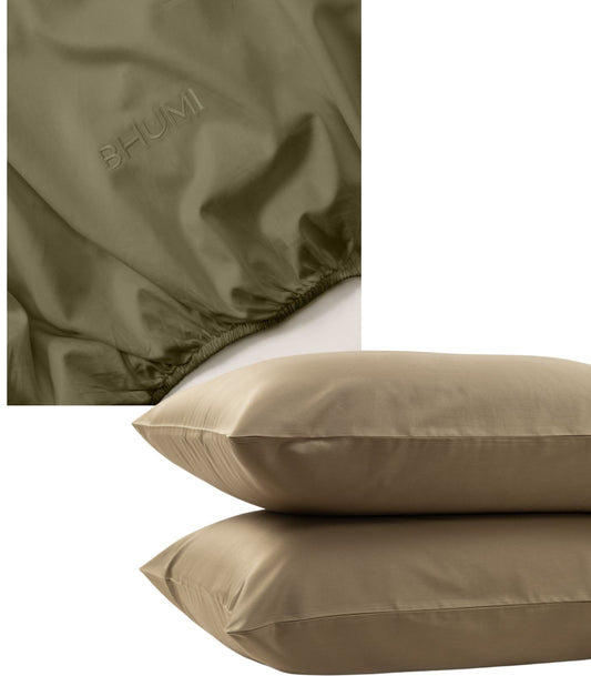 Bhumi Organic Cotton - All Season Starter Bundle - Olive