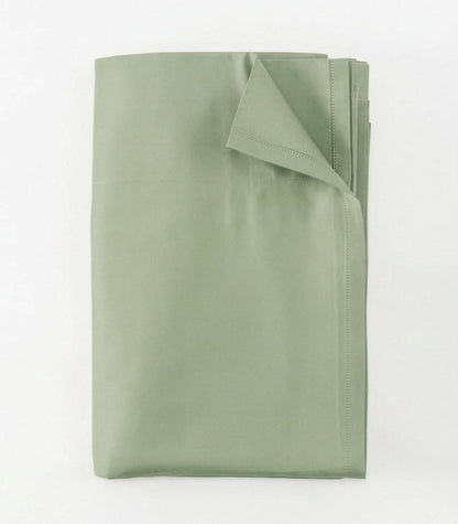 Bhumi Organic Cotton - Flat - Percale Sheet - Sage