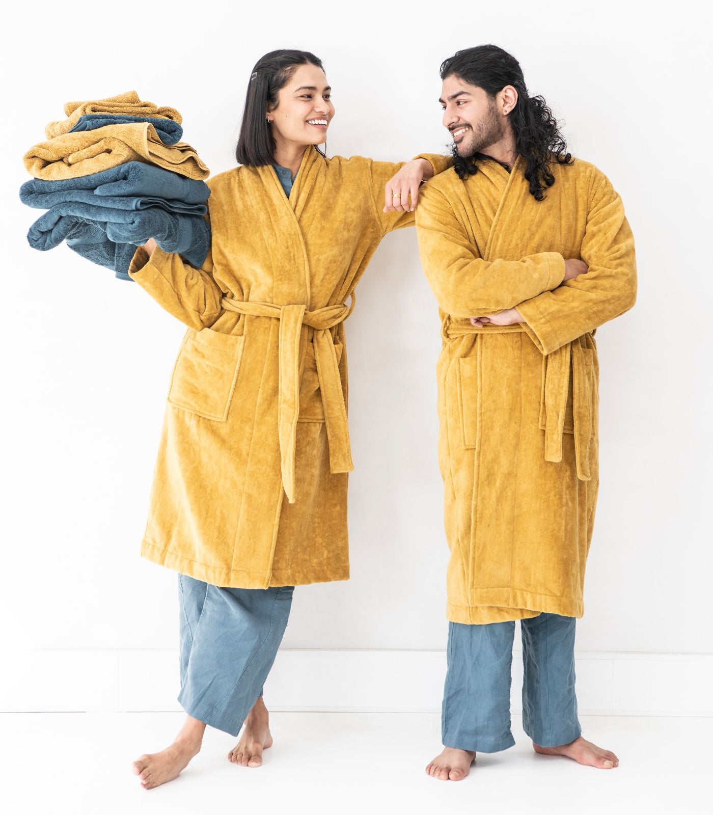 Bhumi Organic Cotton - Spa Robe Duet