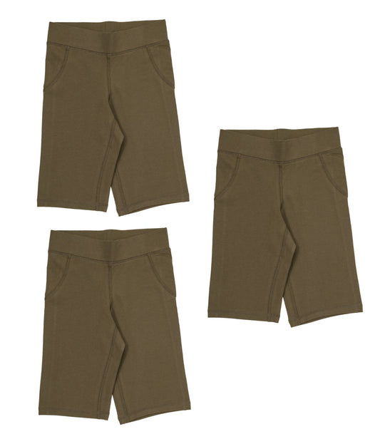 Pocket Long Bike Shorts (3 pack)