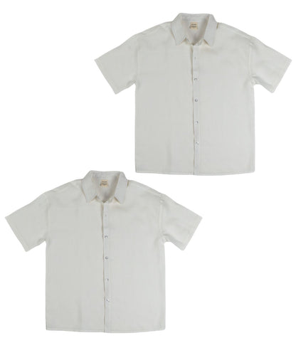 Men's Organic Linen Lounge Shirt (2 Pack)