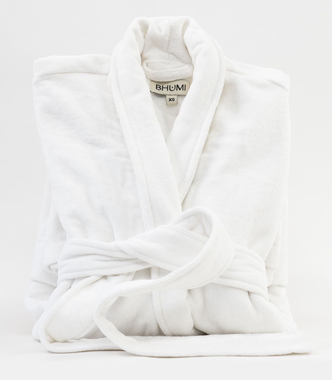 Bhumi Organic Cotton - Spa Robe - White