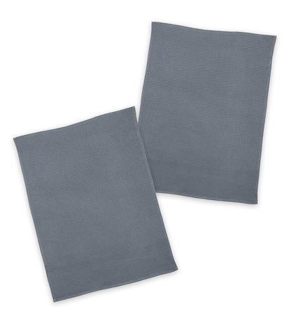 Tea Towels - Waffle (2 Pack) - Blueberry
