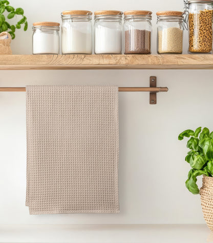 Tea Towels - Waffle (2 Pack) - Mocha