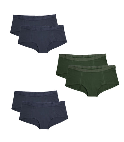 Bhumi Organic Cotton - Boy Short (6 Pack)