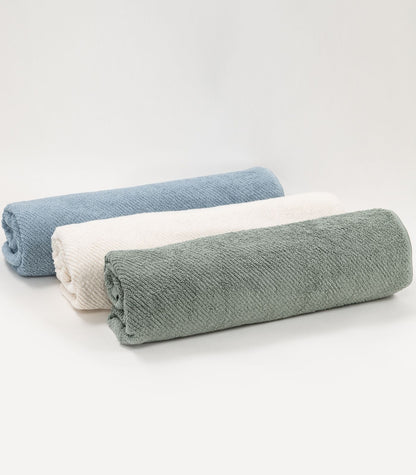 Bhumi Organic - Divinely Plush Twill Bath Sheet (3 Pack) 