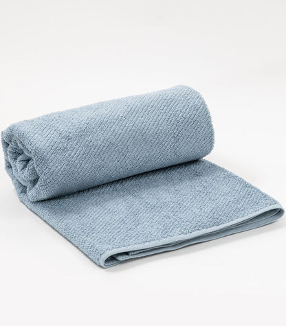 Bhumi Organic Cotton - Twill Bath Sheet - Sky Blue