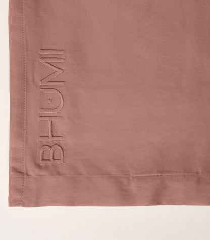 Bhumi Organic Cotton - Sateen Sheet Set - Dusty Rose