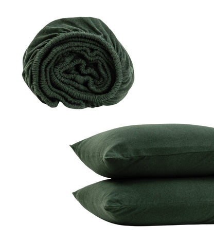 Bhumi Organic Cotton - Jersey Starter Bundle - Green Melange