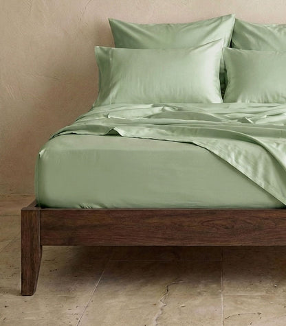 Percale Pillow Cases - Sage
