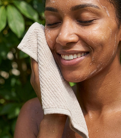 Bhumi Organic Cotton - Twill Wash Cloth - Dune